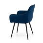 Krzesło tapicerowane DC-0084-2 niebieskie | OUTLET-5