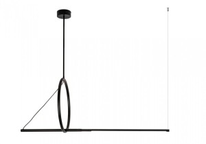 MOOSEE lampa wisząca STICK czarna