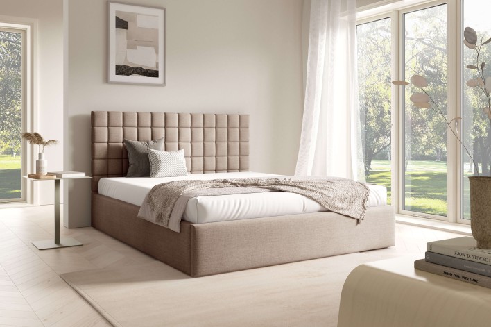 Łóżko tapicerowane BEST 3 w tkaninie rouge 03.jpg