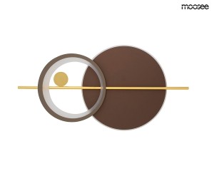 MOOSEE lampa ścienna MOONS złota
