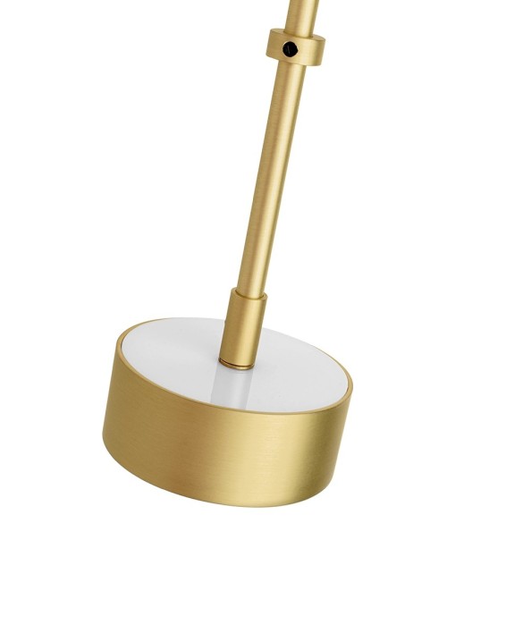 MOOSEE lampa wisząca CAPRI DISC 3 złota   - 180 LED, aluminium, szkło