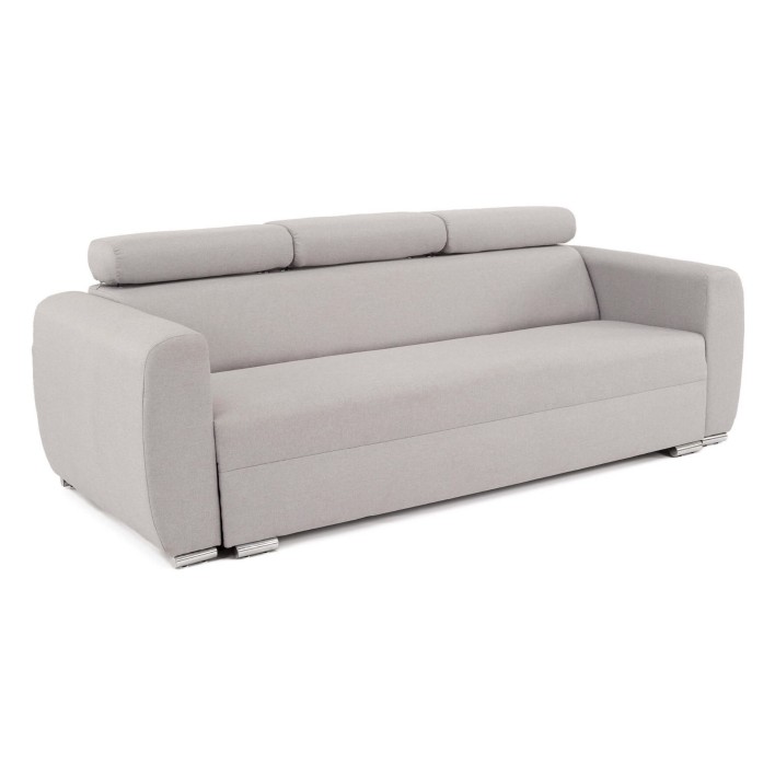 szara sofa do salonu