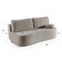 Sofa z funkcją spania KIDNEY | Curio 11 | SZYBKA WYSYŁKA-6