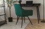 Krzesło obrotowe DC-0084-3 | welur | zielone | OUTLET-16