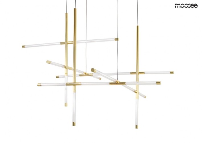 MOOSEE lampa wisząca MIKADO M złota