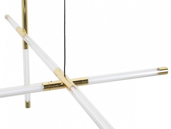 MOOSEE lampa wisząca MIKADO M złota