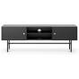 DIVA czarna szafka RTV na stelażu.jpg