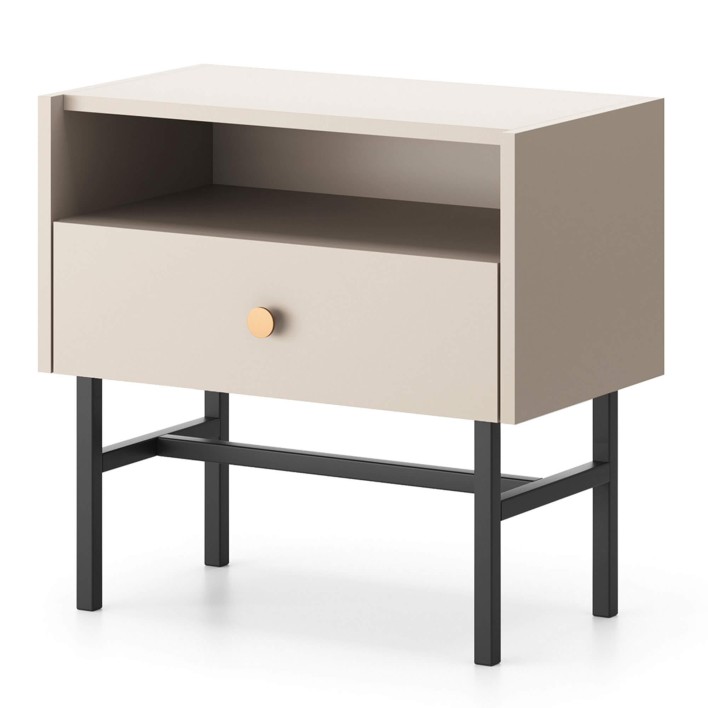 DIVA szafka nocna beżowa z szufladą.jpg