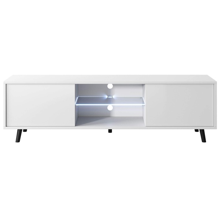 LUNA szafka rtv 140 biała z oświetleniem LED.jpg