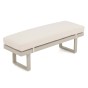 Zestaw mebli ogrodowych z aluminium PROVENCE | Beż + imitacja drewna | Beżowe poduszki-25