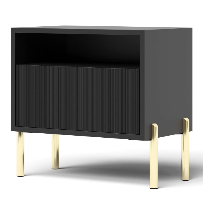 OSLO szafka nocna glamour nowoczesna czarna na złotych nóżkach.jpg