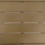 Zestaw mebli ogrodowych z aluminium PROVENCE | Beż + imitacja drewna | Beżowe poduszki-11