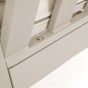 Zestaw mebli ogrodowych z aluminium PROVENCE | Beż + imitacja drewna | Beżowe poduszki-19