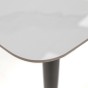Stół ceramiczny LORIS 120CM Biały + 4 Krzesła | DC-1916 | Czarny-4