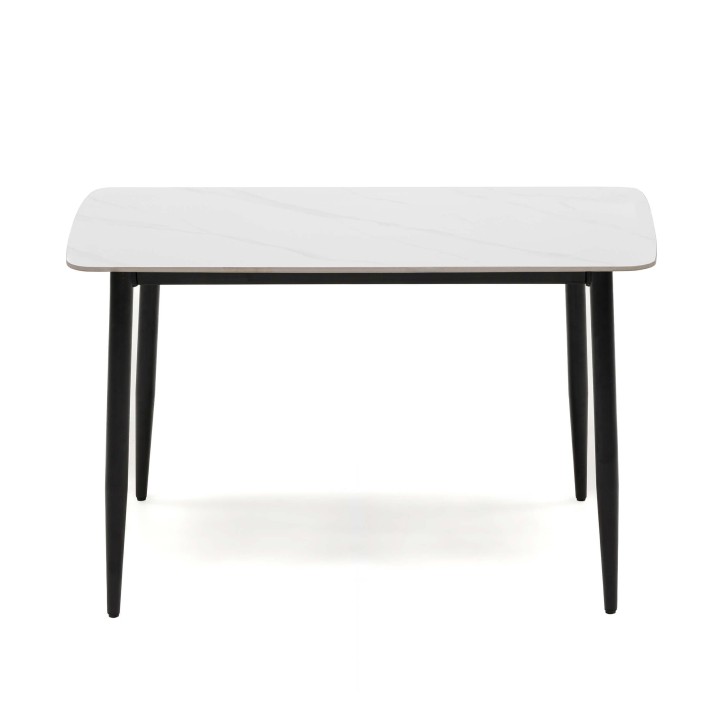 Stół ceramiczny LORIS 120CM Biały + 4 Krzesła | DC-1916 | Szary - 2