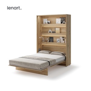 Półkotapczan Lenart BED CONCEPT BC-01 pionowy 140 dąb artisan