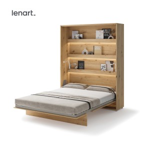Półkotapczan Lenart BED CONCEPT BC-12 pionowy 160 dąb artisan