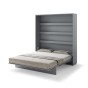 Półkotapczan Lenart BED CONCEPT BC-13 pionowy 180 szary-4