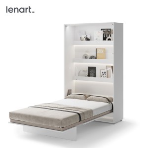 Półkotapczan Lenart BED CONCEPT BC-02 pionowy 120 biały połysk