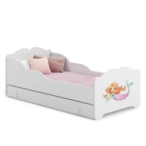 Łóżko dziecięce ANNA z szufladą 80x160 Syrenka