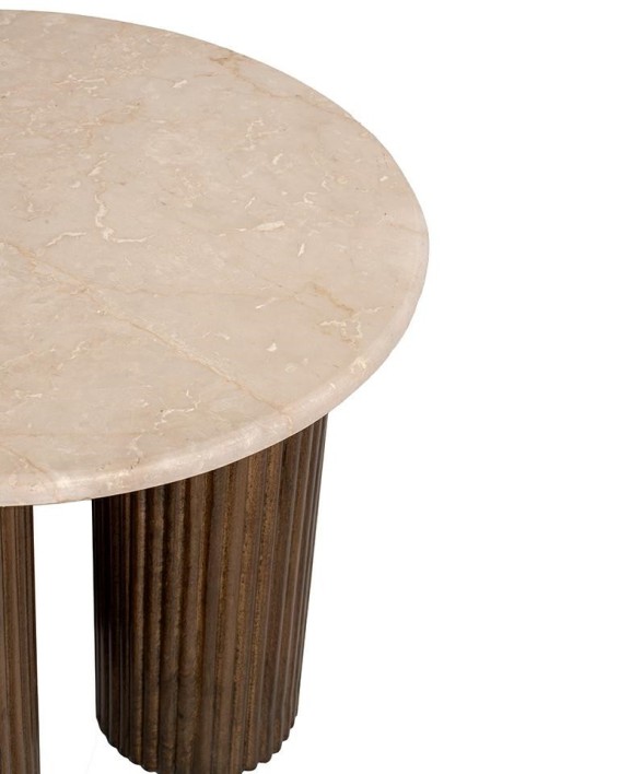 MaMaison stolik RAGNO marmur / drewno