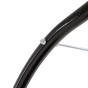 Fotel wiszący ogrodowy dwuosobowy XXL SC-N1 | Czarny | Poduszki szare | OUTLET-15