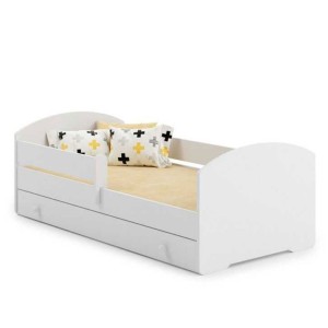 Łóżko dziecięce LUK z szufladą i barierką 70x140