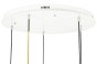 MOOSEE Lampa wisząca CAPRI DISC 5 złota   - 300 LED, aluminium, szkło