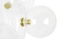 MOOSEE Lampa wisząca CAPRI DISC 5 złota   - 300 LED, aluminium, szkło