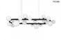 MOOSEE lampa wisząca ALURE OVAL 120       czarna/mleczna