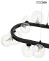 MOOSEE lampa wisząca ALURE OVAL 120       czarna