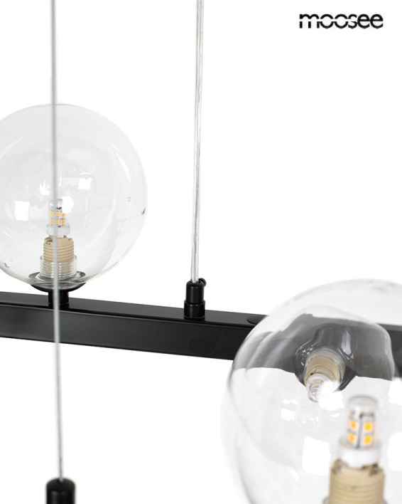 MOOSEE lampa wisząca ALURE OVAL 120       czarna