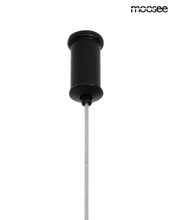 MOOSEE lampa wisząca ALURE OVAL 120       czarna