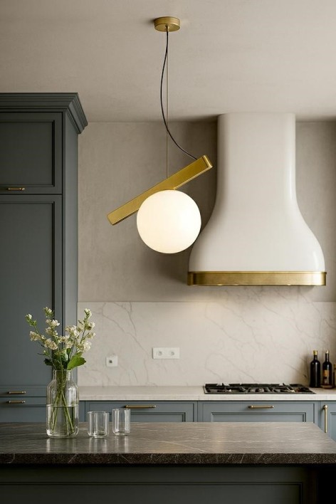 MOOSEE lampa wisząca BALANCE złota