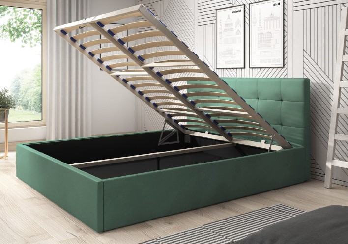 Łóżko tapicerowane z pojemnikiem na pościel LAURA (12).jpg