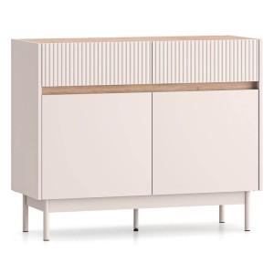 Komoda dwudrzwiowa Dunea 06 kaszmir/dąb 