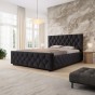 Łóżko tapicerowane z pojemnikiem SFG0172P | 160x200 | Welur | Kolor do wyboru-5