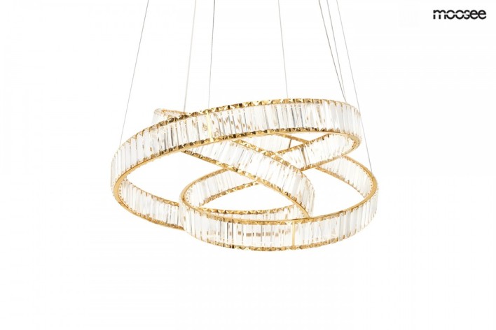 MOOSEE lampa wisząca WAVE 80 złota