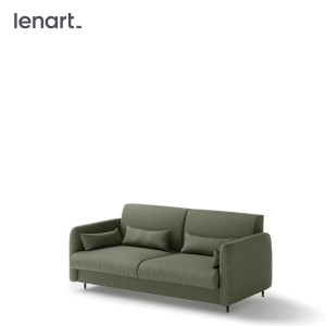 BED CONCEPT BC-18 - Sofa 140 do BC-01 - zielony/front biały