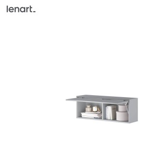 BED CONCEPT BC-29 - szafka wisząca - szary