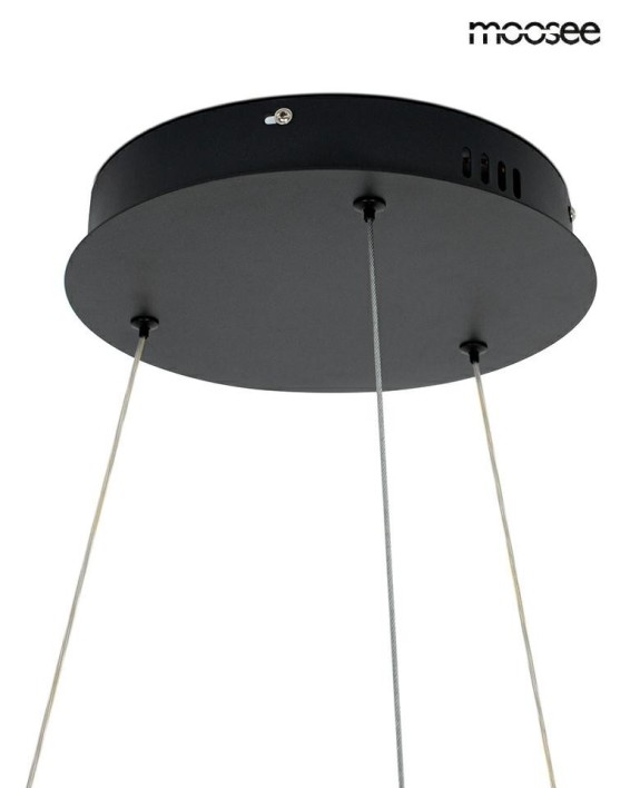 MOOSEE lampa wisząca GARDENS 50 czarna