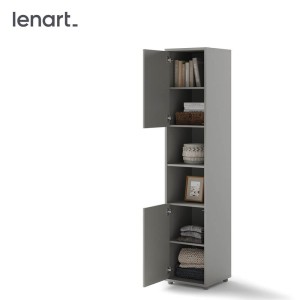 BED CONCEPT BC-08 - szafka 2d - szary