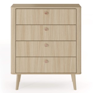 Komoda VIKI 4S (B) | 88cm | Dąb barista