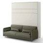 BED CONCEPT BC-35 - Sofa 180 do BC-13 - zielony/front dąb artisan-4