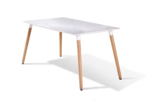 STÓŁ ART103T 120X80 BIAŁY SKANDYNAWSKI