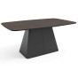 Stół NOVA ABS smooth concrete brown