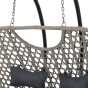Fotel wiszący ogrodowy dwuosobowy SC-N1 | Technorattan | Szary | OUTLET-7