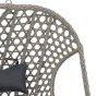 Fotel wiszący ogrodowy dwuosobowy SC-N1 | Technorattan | Szary | OUTLET-14
