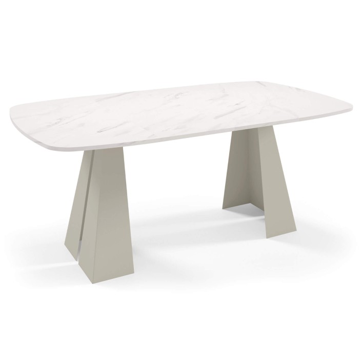 Stół VIGO rozłożony Stelaż kaszmir Marble bianco.jpg