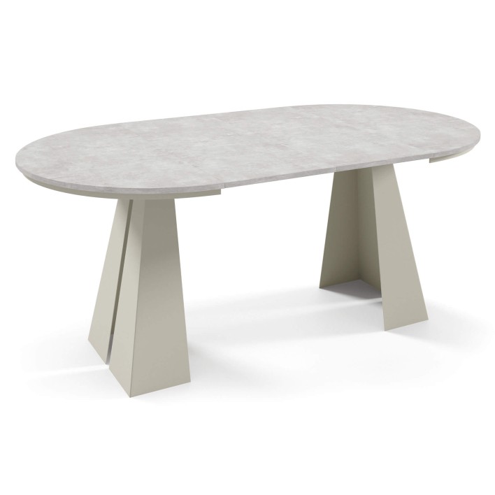 Stół FUEGO rozłożony Stelaż kaszmir Bellato.jpg